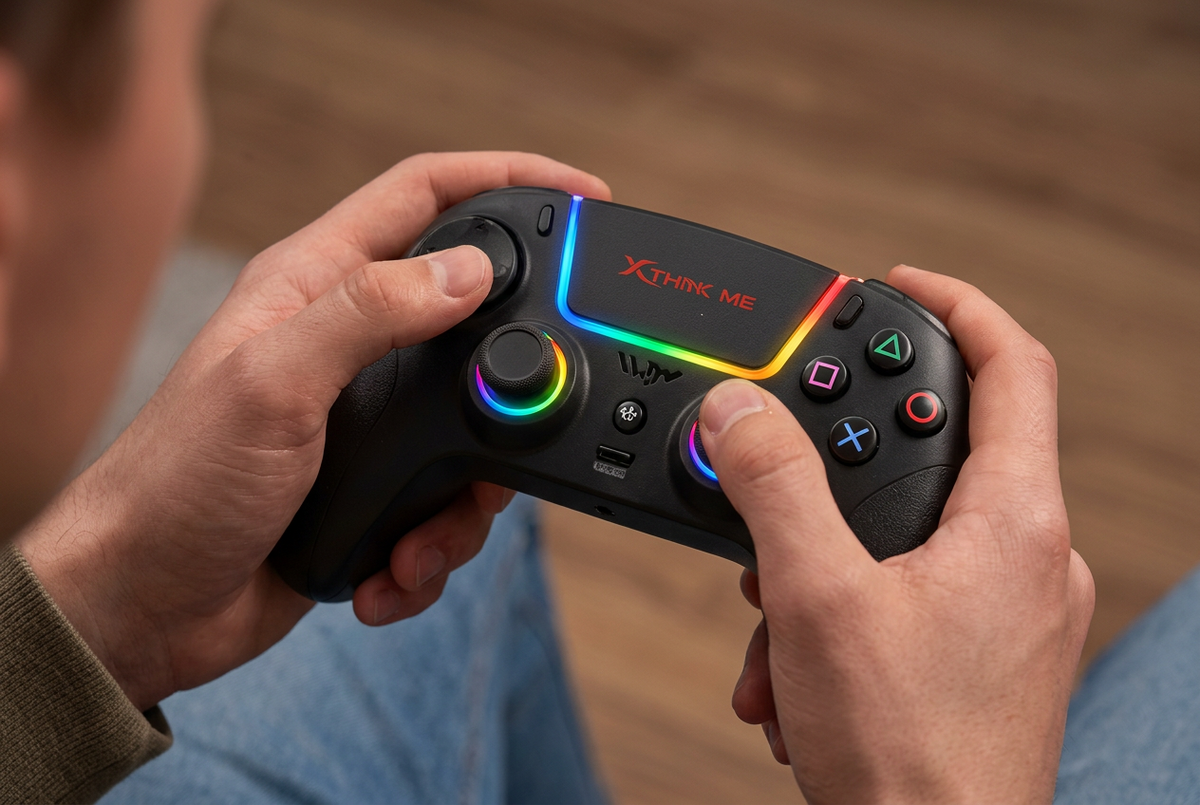 Xtrike Me GP-53 Wireless Gaming Controller – Bluetooth 5.2 Gamepad